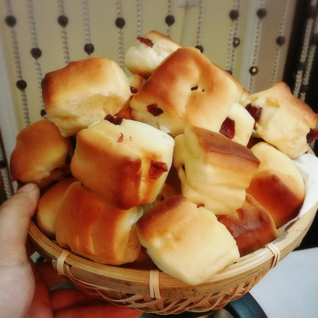 蔓越莓优格小面包块