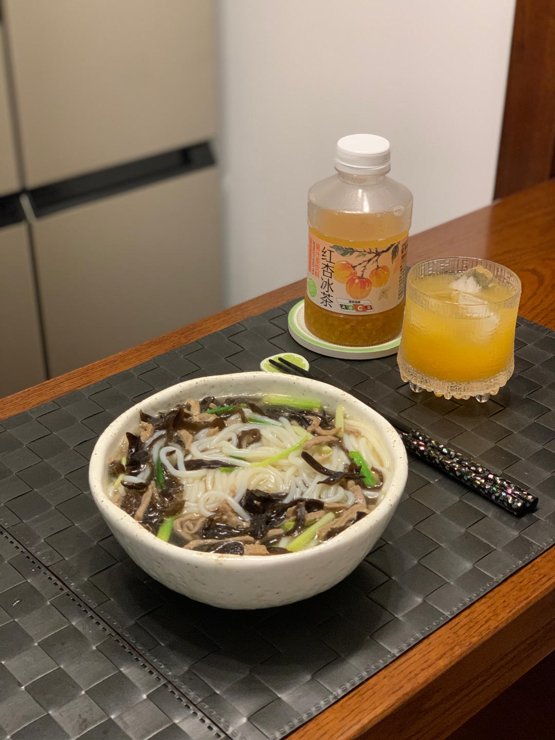 湖南木耳肉丝粉懒人早餐