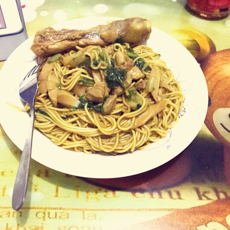 豆角焖面