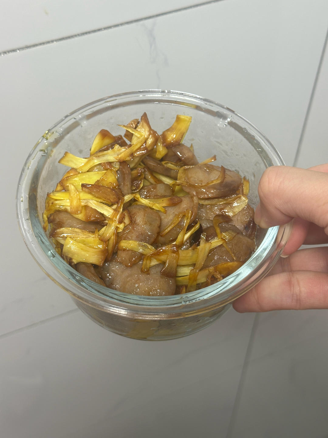 菠萝蜜丝炒香肠