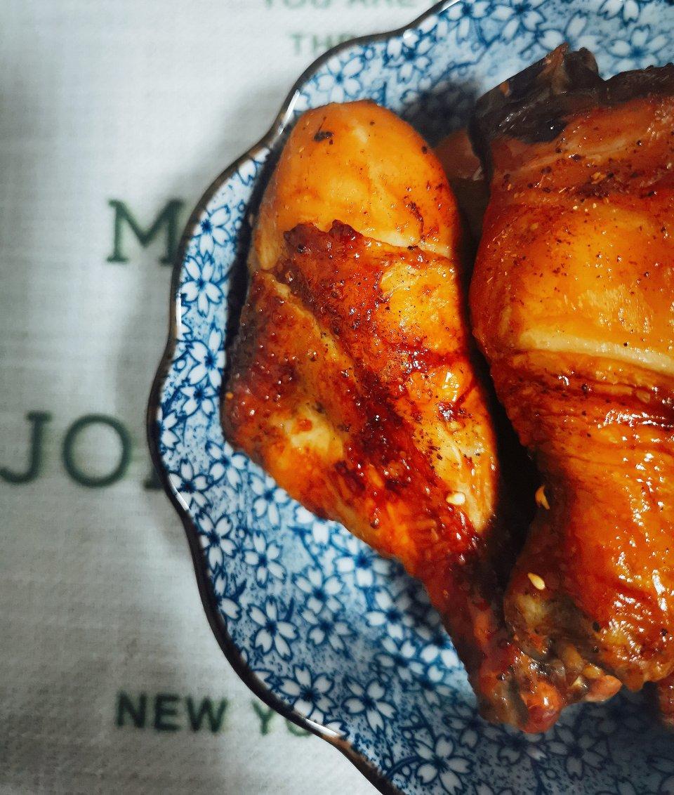 嫩出天际的烤鸡腿