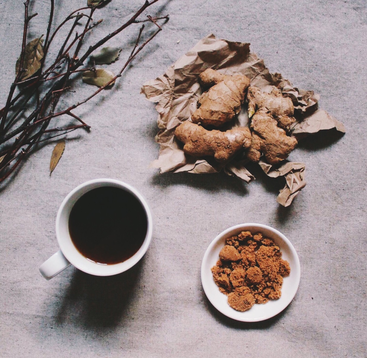 红糖姜茶