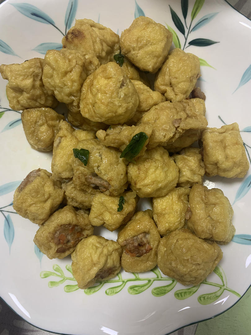 豆腐泡塞肉