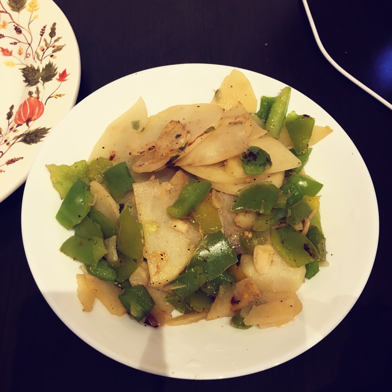 青椒土豆片（一夫食堂版）