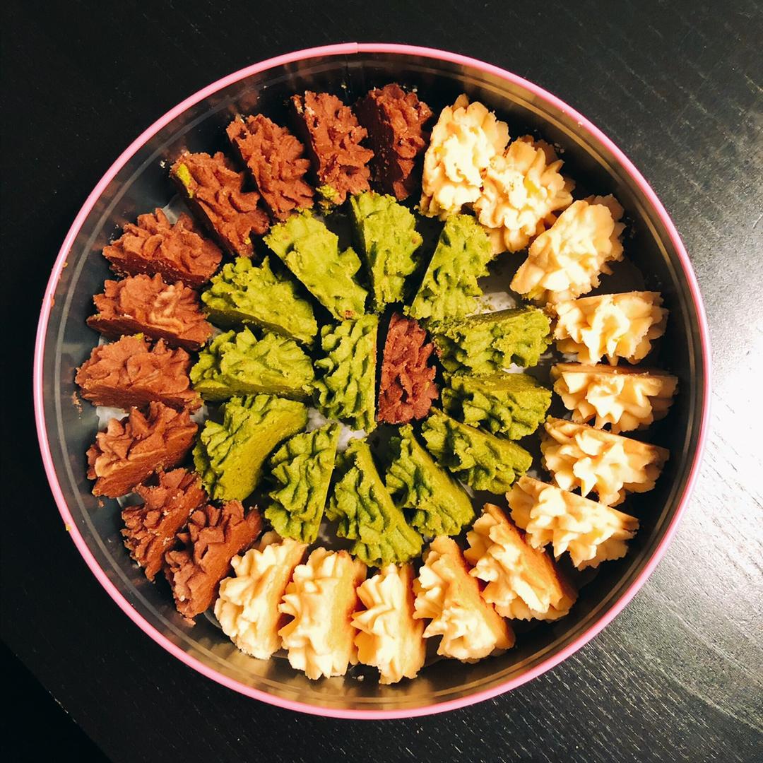 被业界猜了很久的网红牛油小花曲奇配方，酥的掉渣