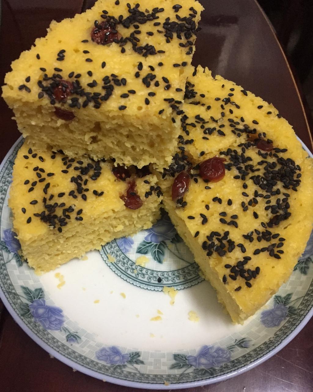 玉米面发糕