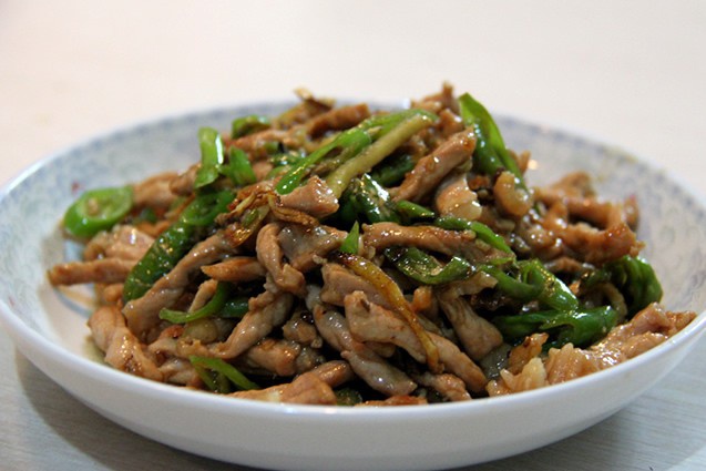 青椒肉丝