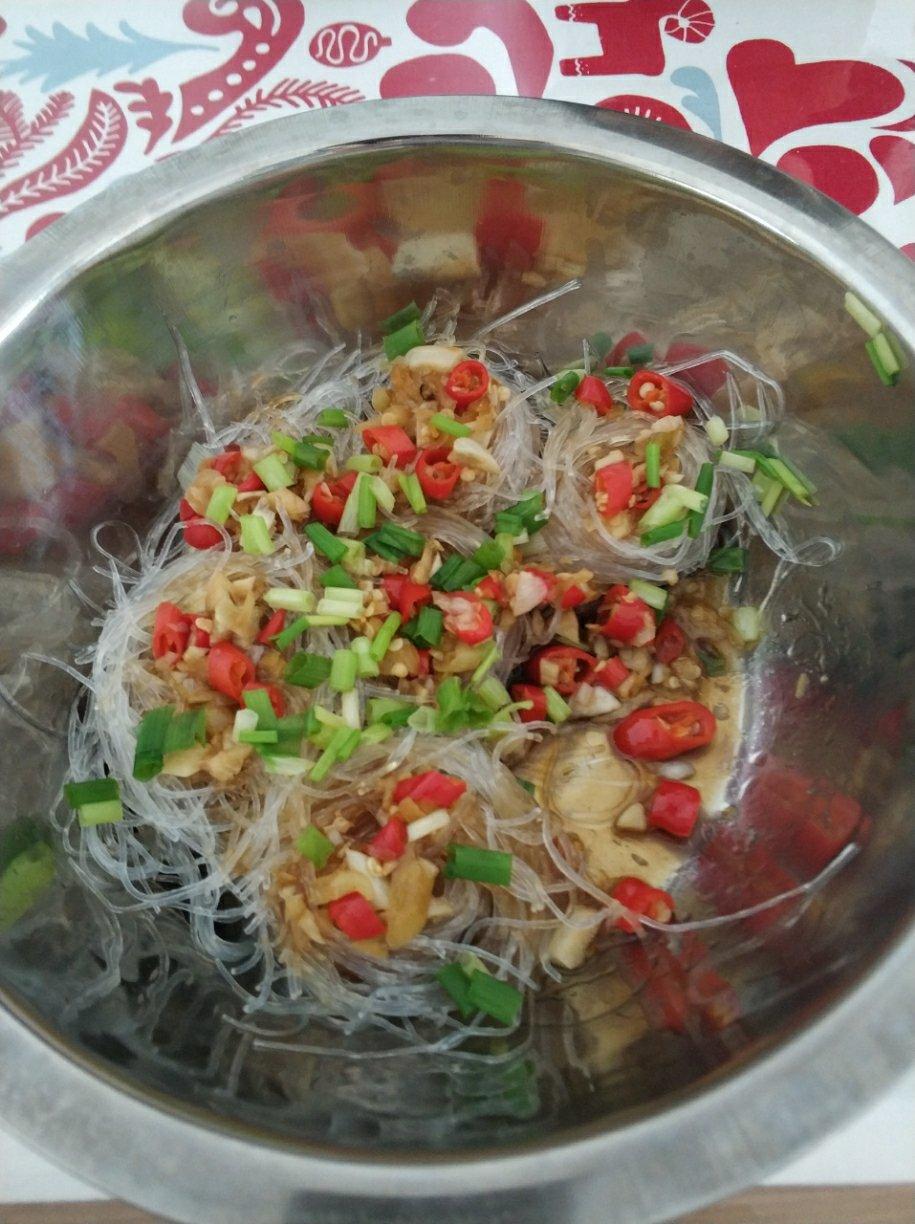 香菇蒜蓉粉丝（素鲍鱼）