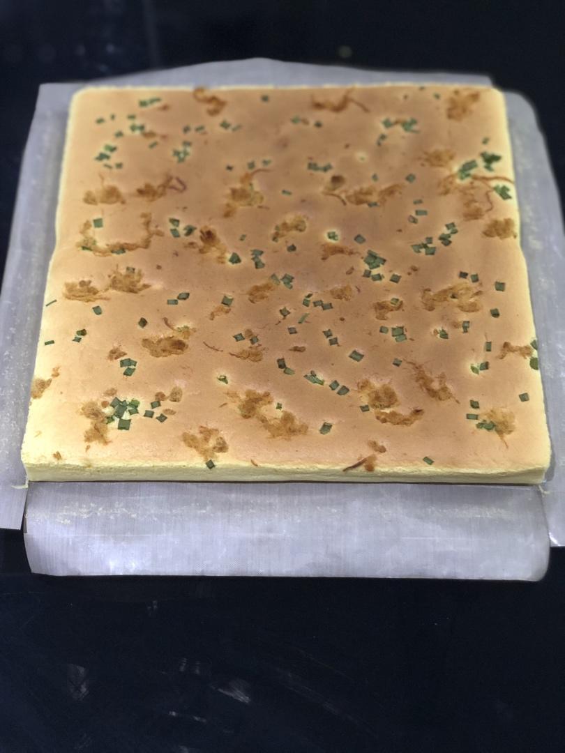 香葱肉松肥蛋糕卷～