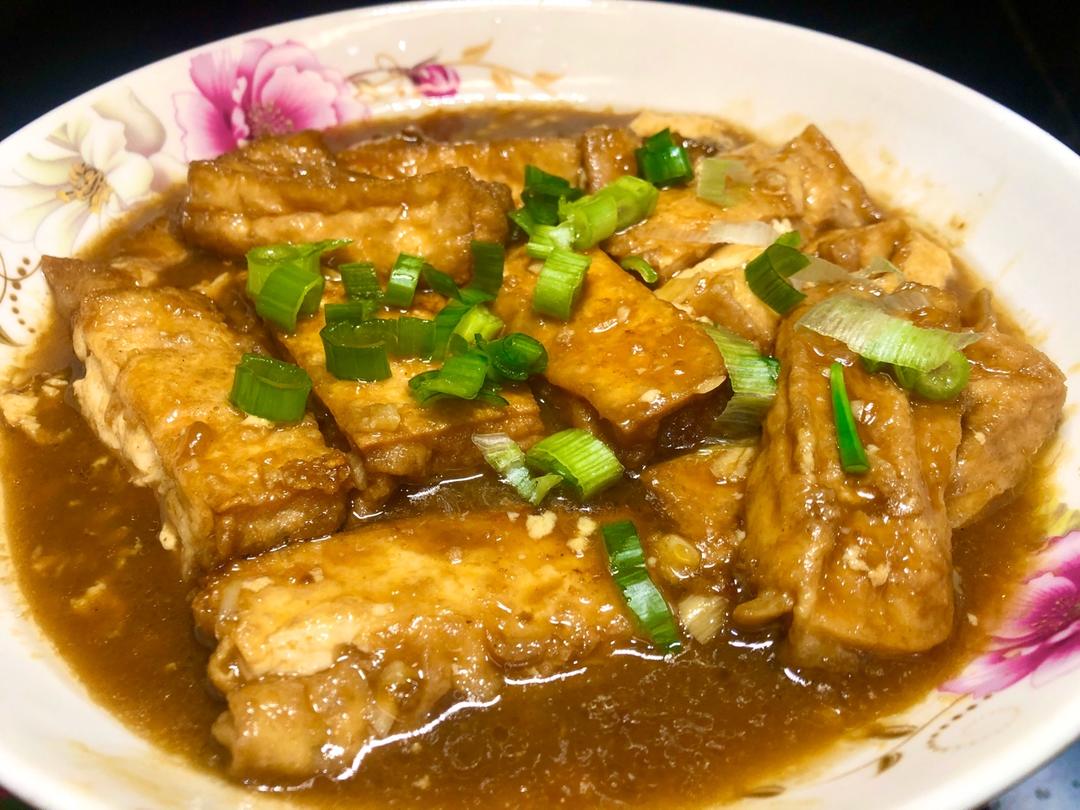 无敌好吃的香煎豆腐