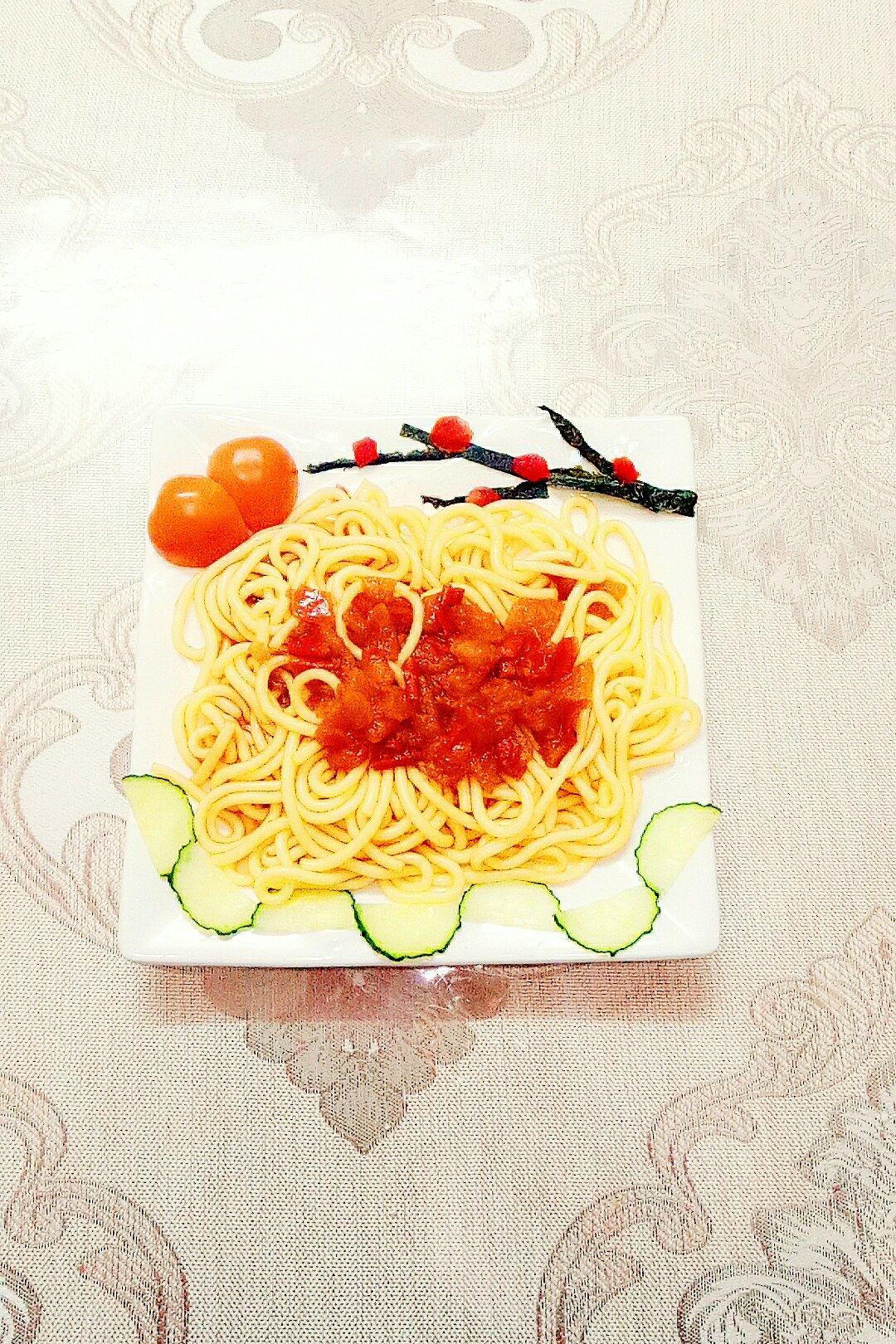 番茄肉酱意大利面