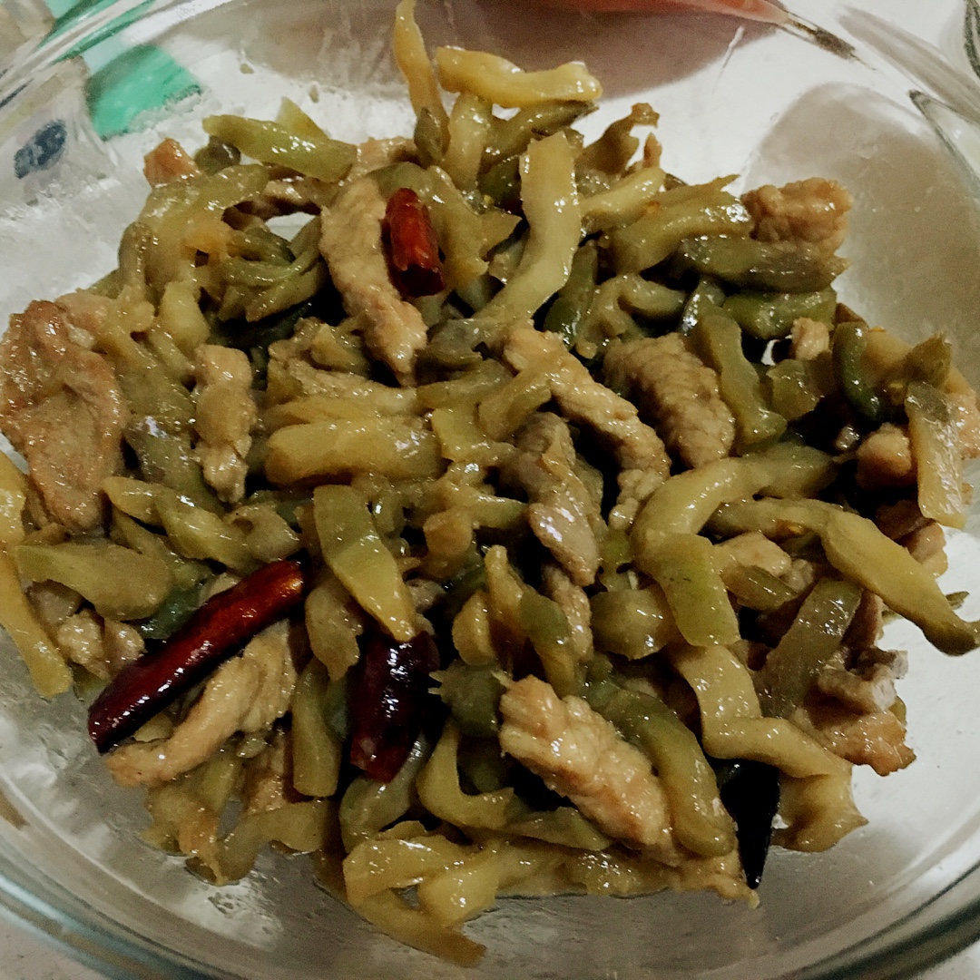 榨菜肉丝