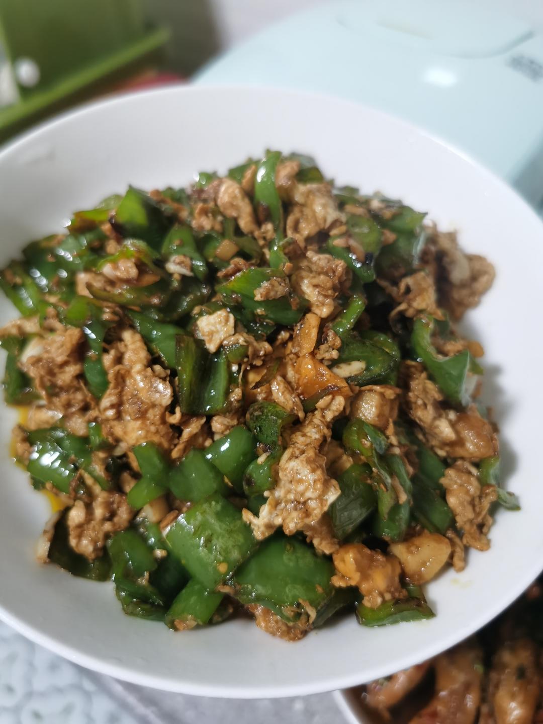 鬼火绿（辣椒炒咸鸭蛋）