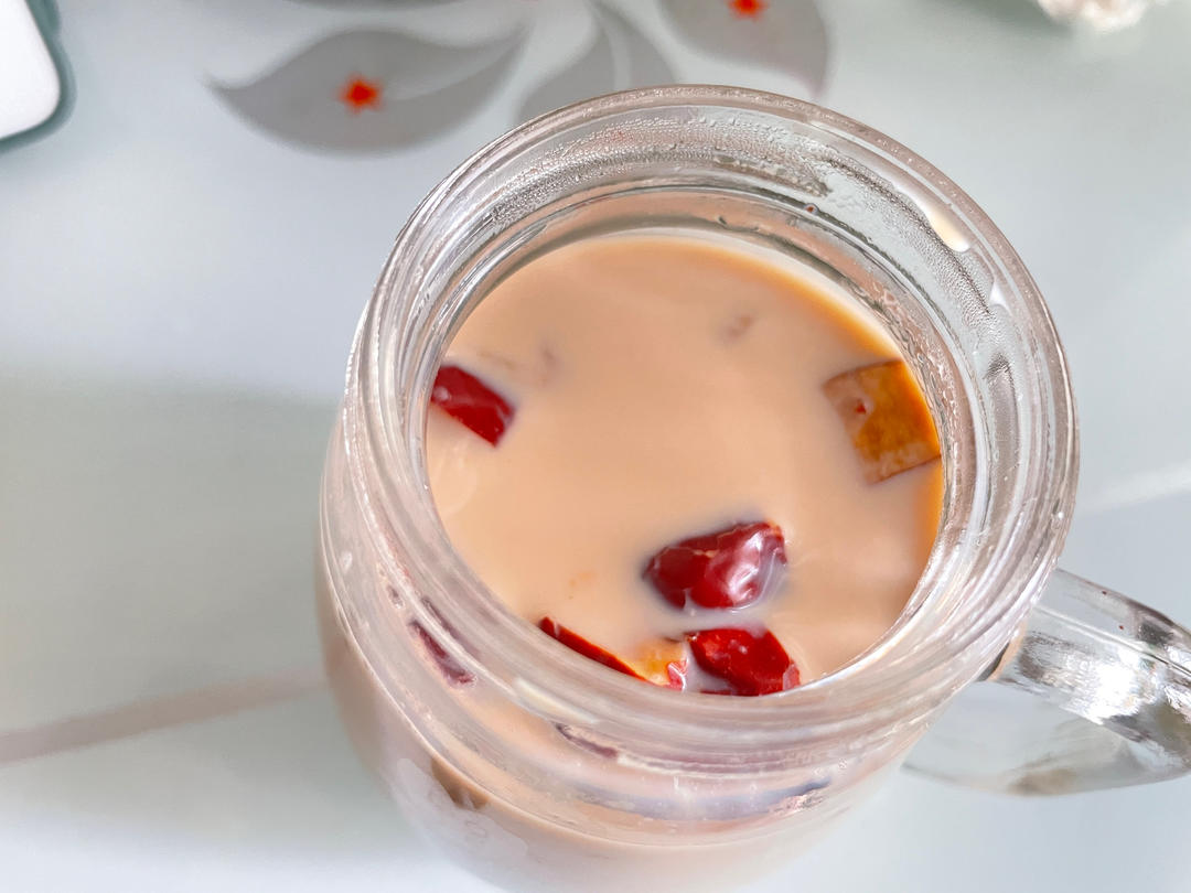 冬季热饮～暖身驱寒的红糖姜奶茶！巨好喝