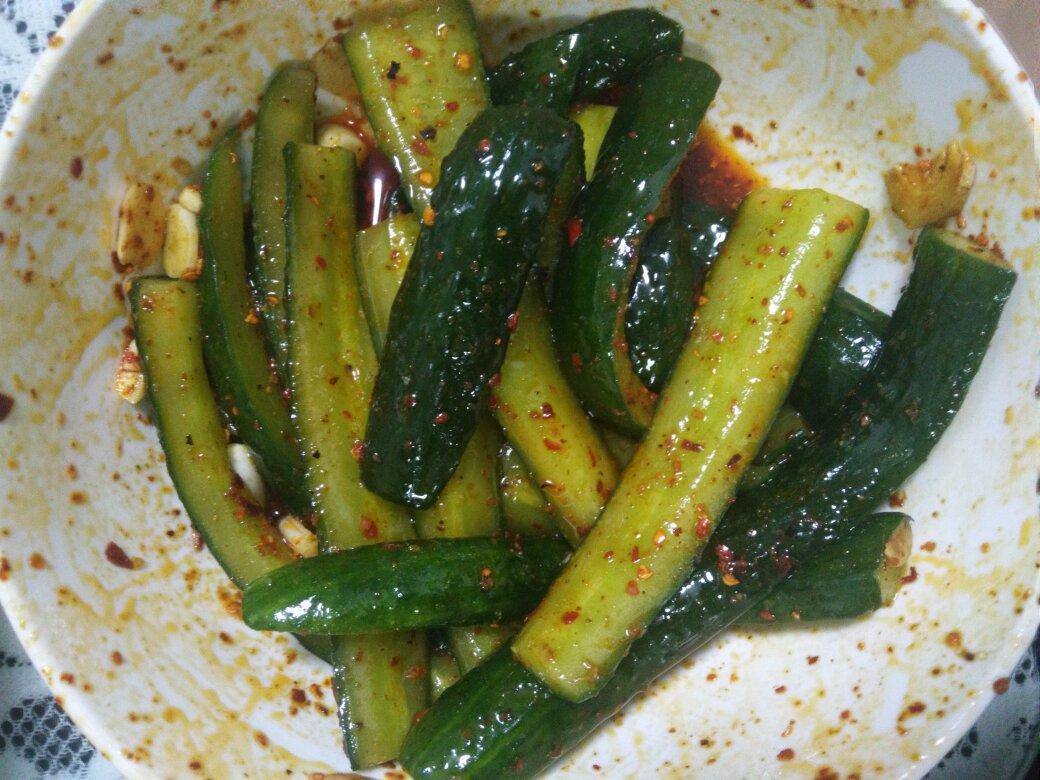 酸辣黄瓜条(酸脆爽口)吃了停不下来