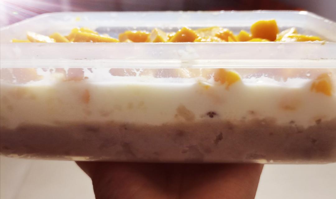 简单早餐，豆乳盒子，酸奶燕麦盒子，低脂低卡低糖