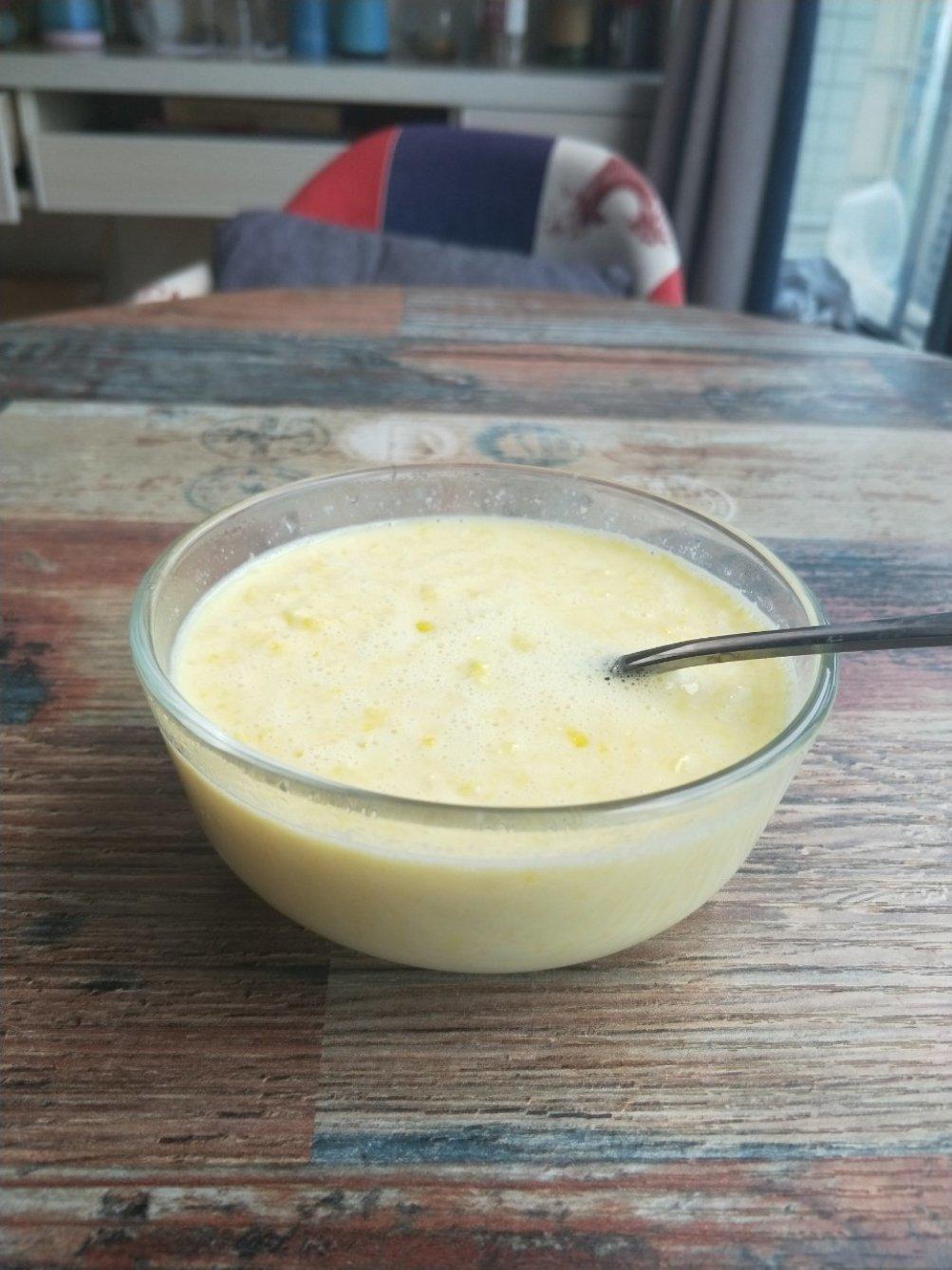 豆浆机版奶香玉米汁（附快速剥玉米的方法）