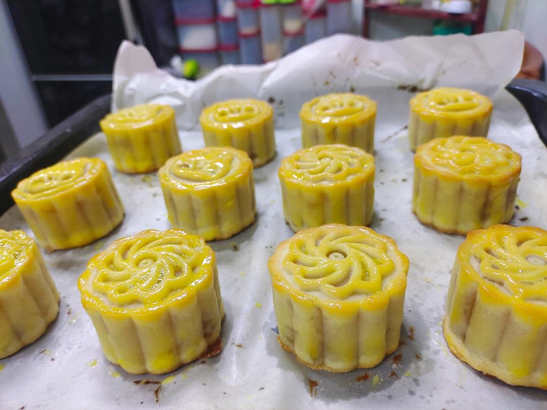 【终极版广式月饼配方】表皮油亮的秘诀！