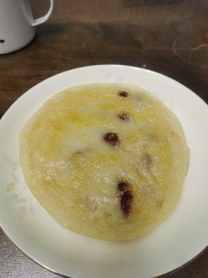 快手早餐 红枣糯米饼的做法