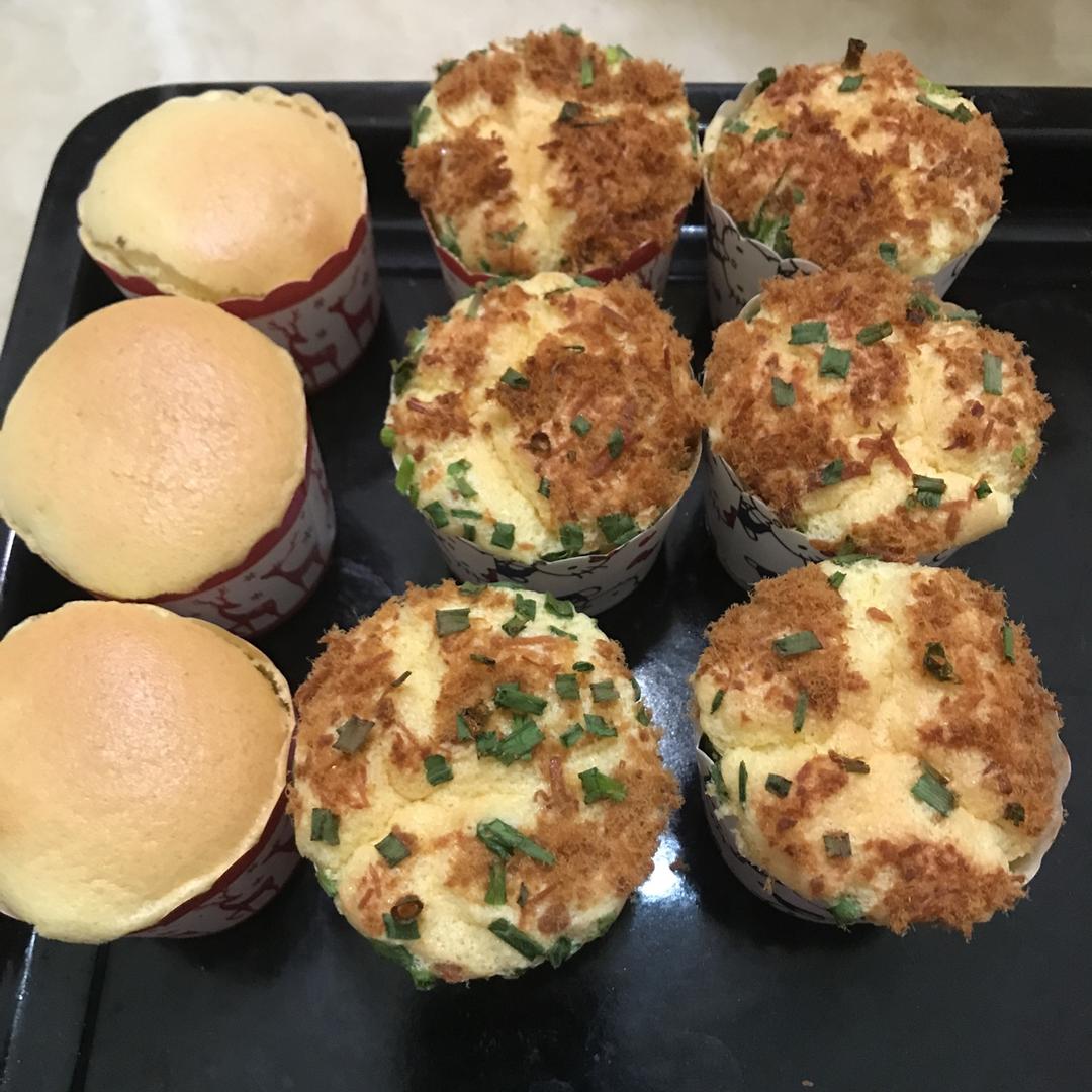 软绵绵的纸杯蛋糕