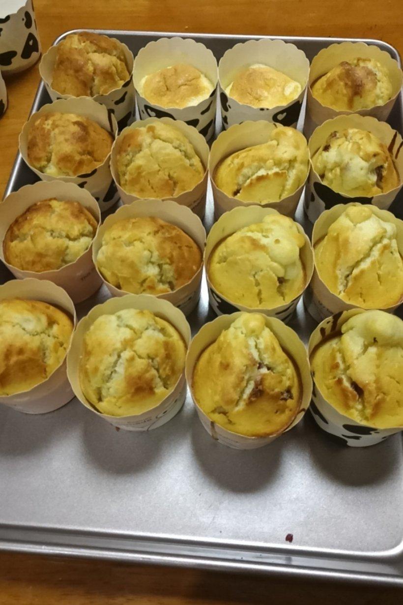 马芬 纸杯蛋糕cupcake香蕉松糕