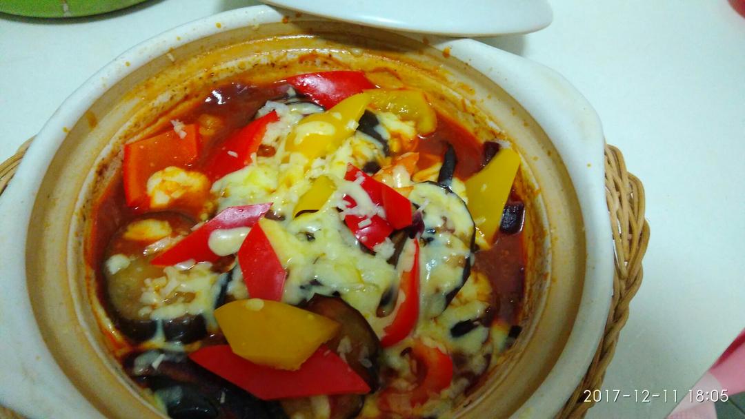 【食材包操作说明】芝士肉酱双茄煲