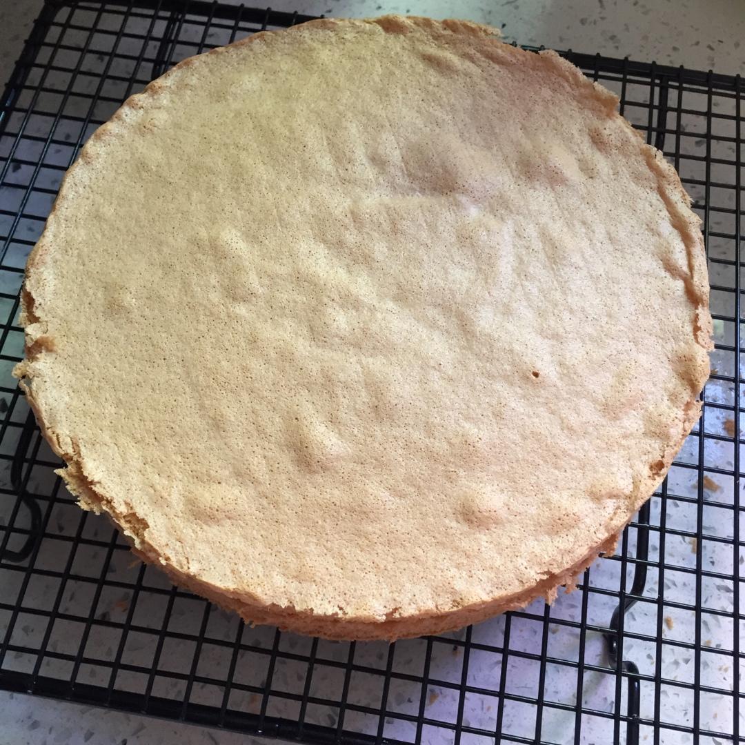 6寸戚风蛋糕（2蛋）