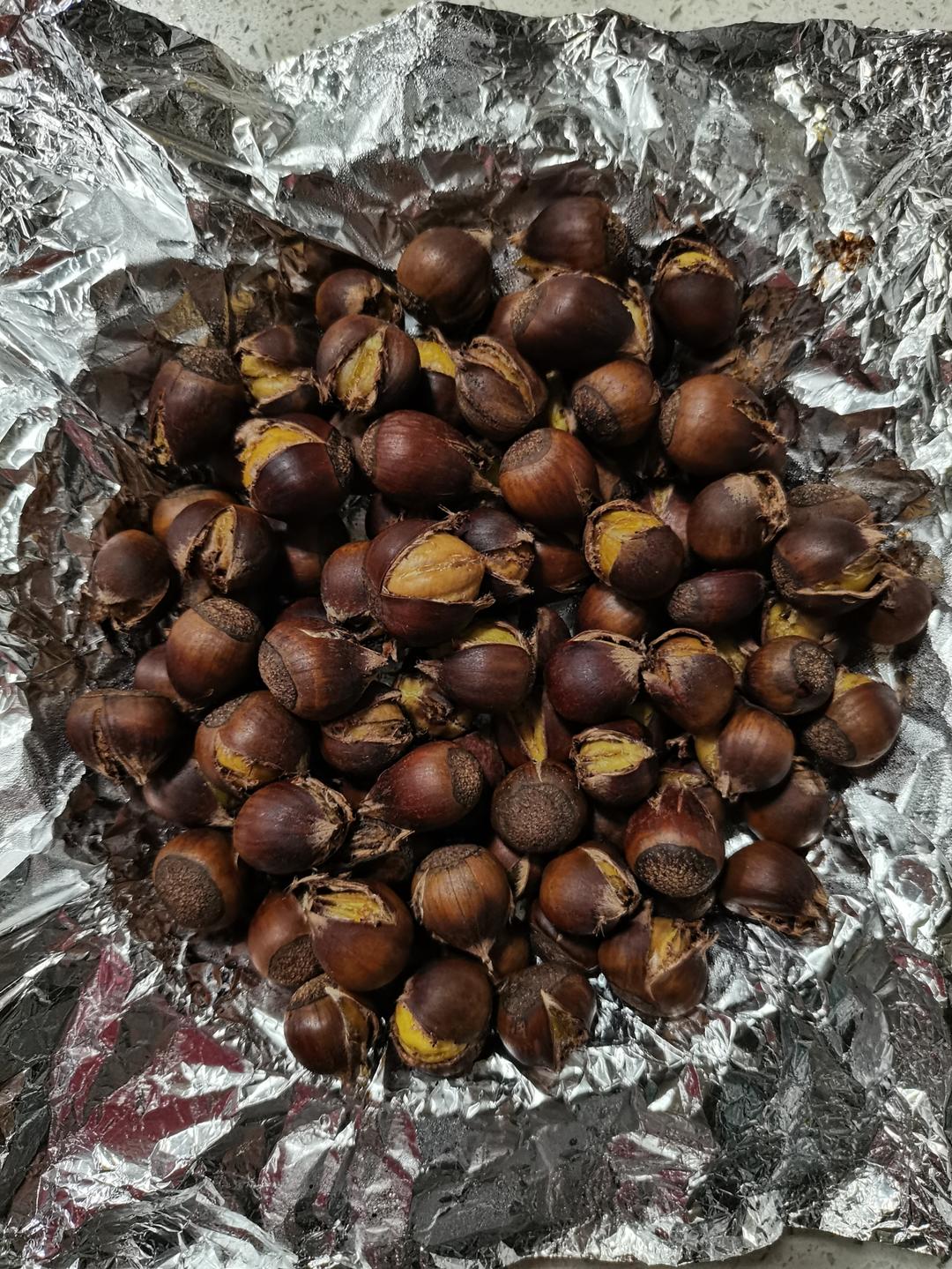 烤板栗【附带新鲜板栗保存方法】
