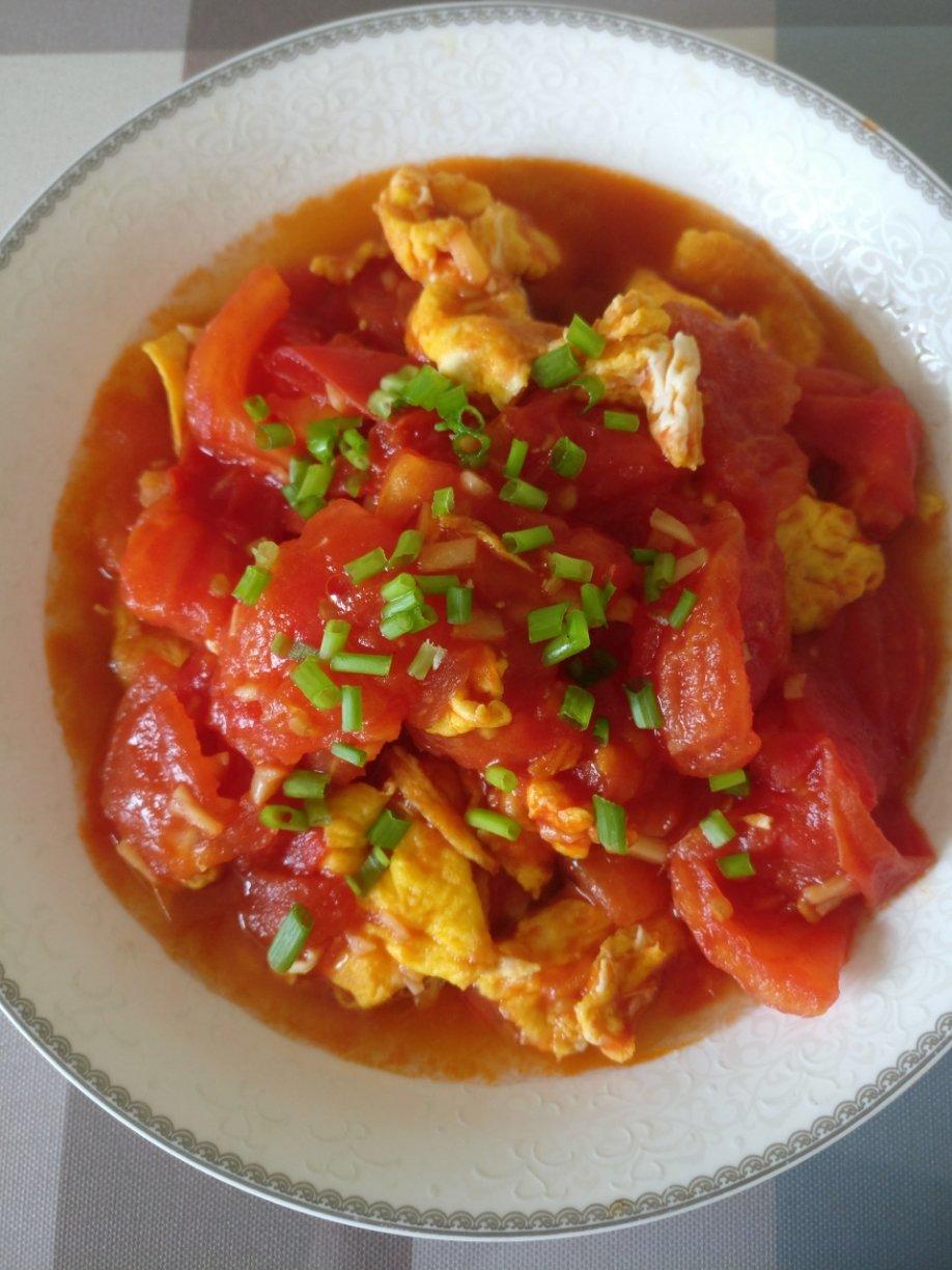 赛螃蟹炒番茄【The national Chinese food】