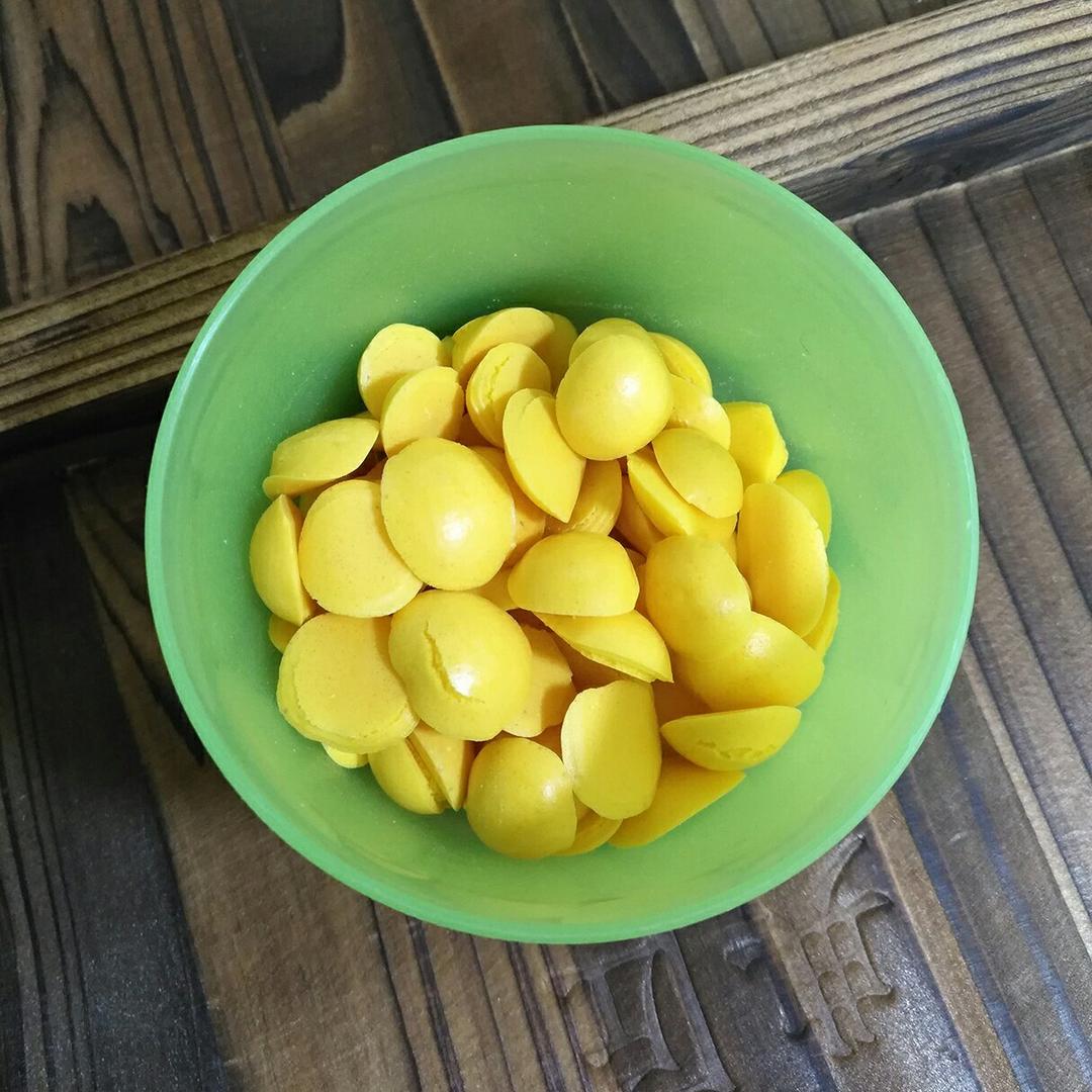 入口即化的无添加蛋黄溶豆