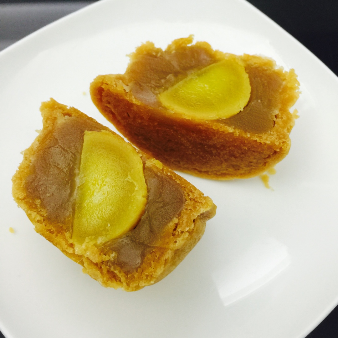 金沙奶黄月饼