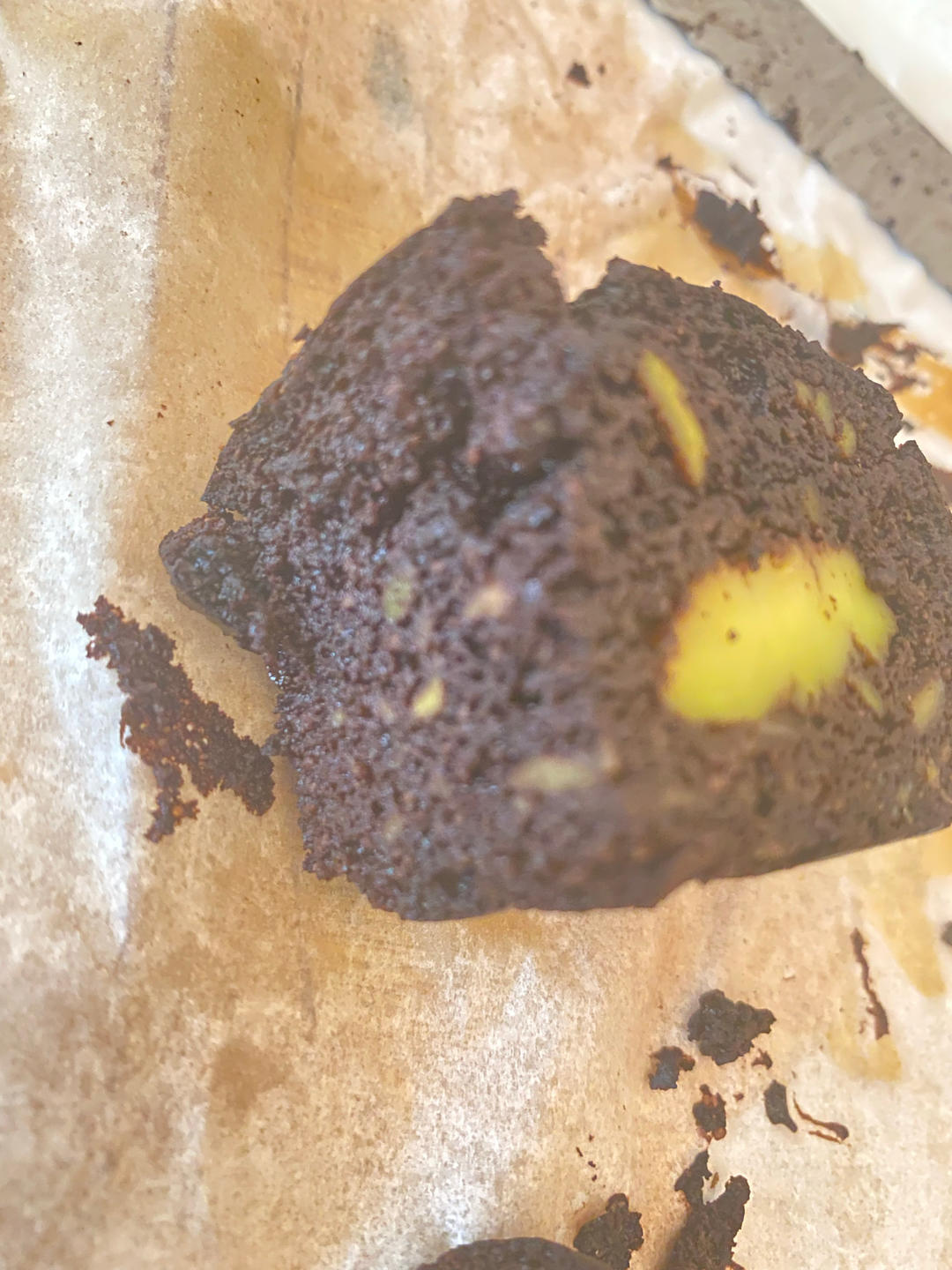 牛油果布朗尼丨健康·零食（无油无面粉）
