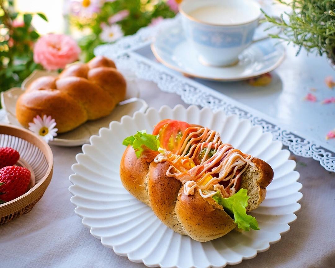 纯奶手撕吐司的做法 步骤1