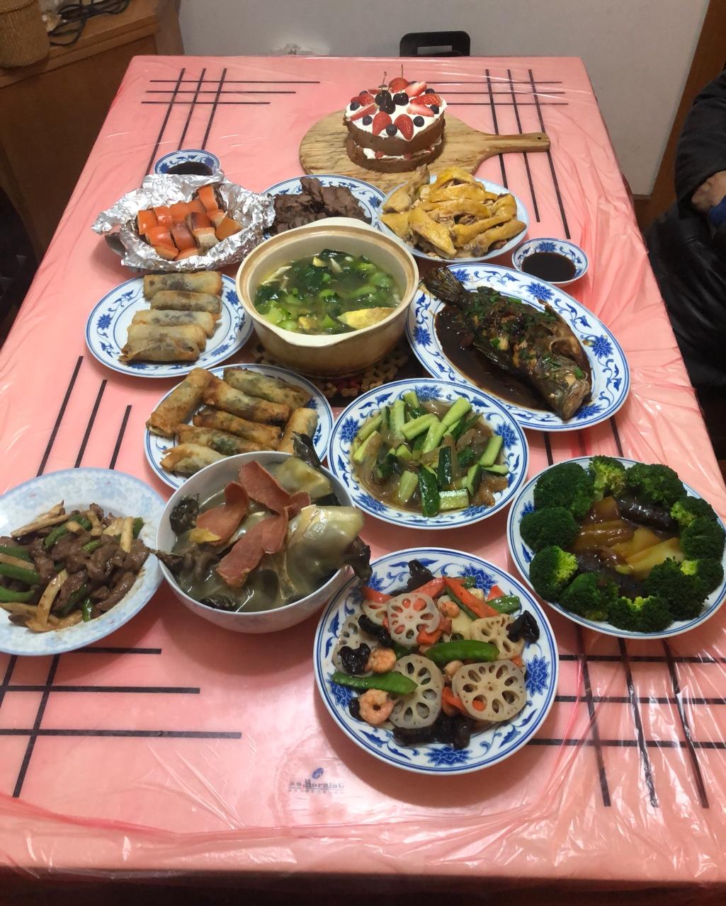 开心窜门做的最美年夜饭