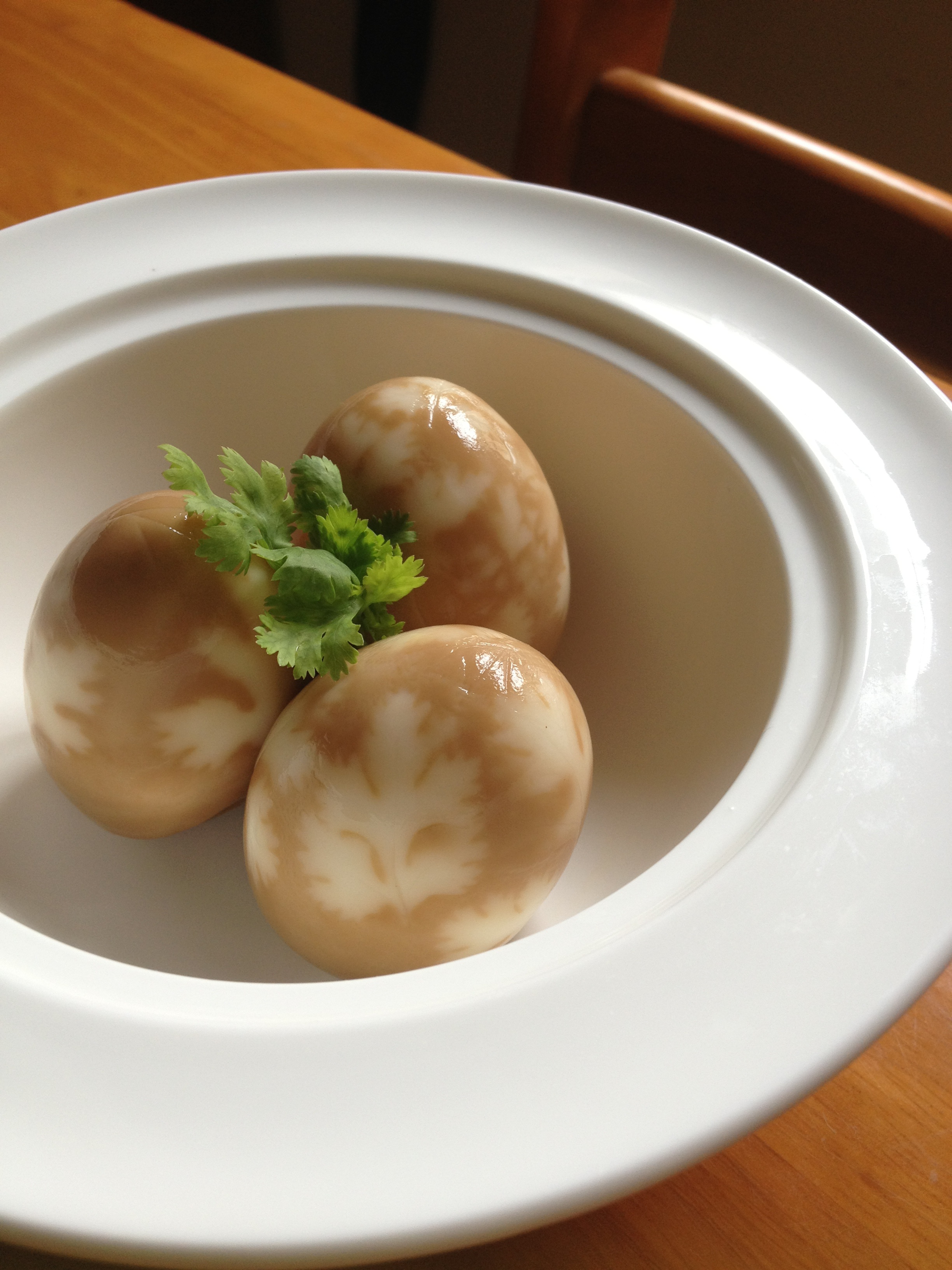 溏心印花卤鸡蛋