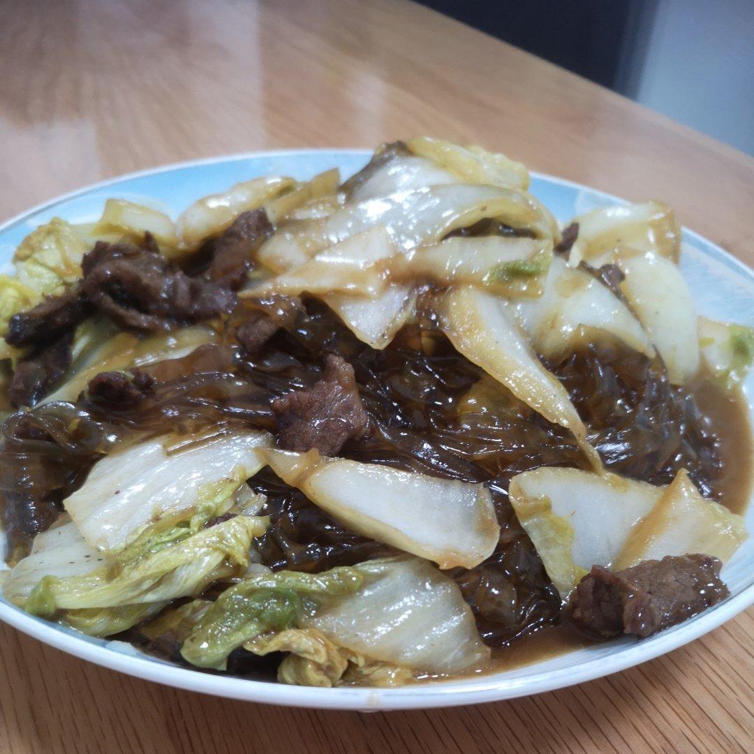 白菜炖粉条子
