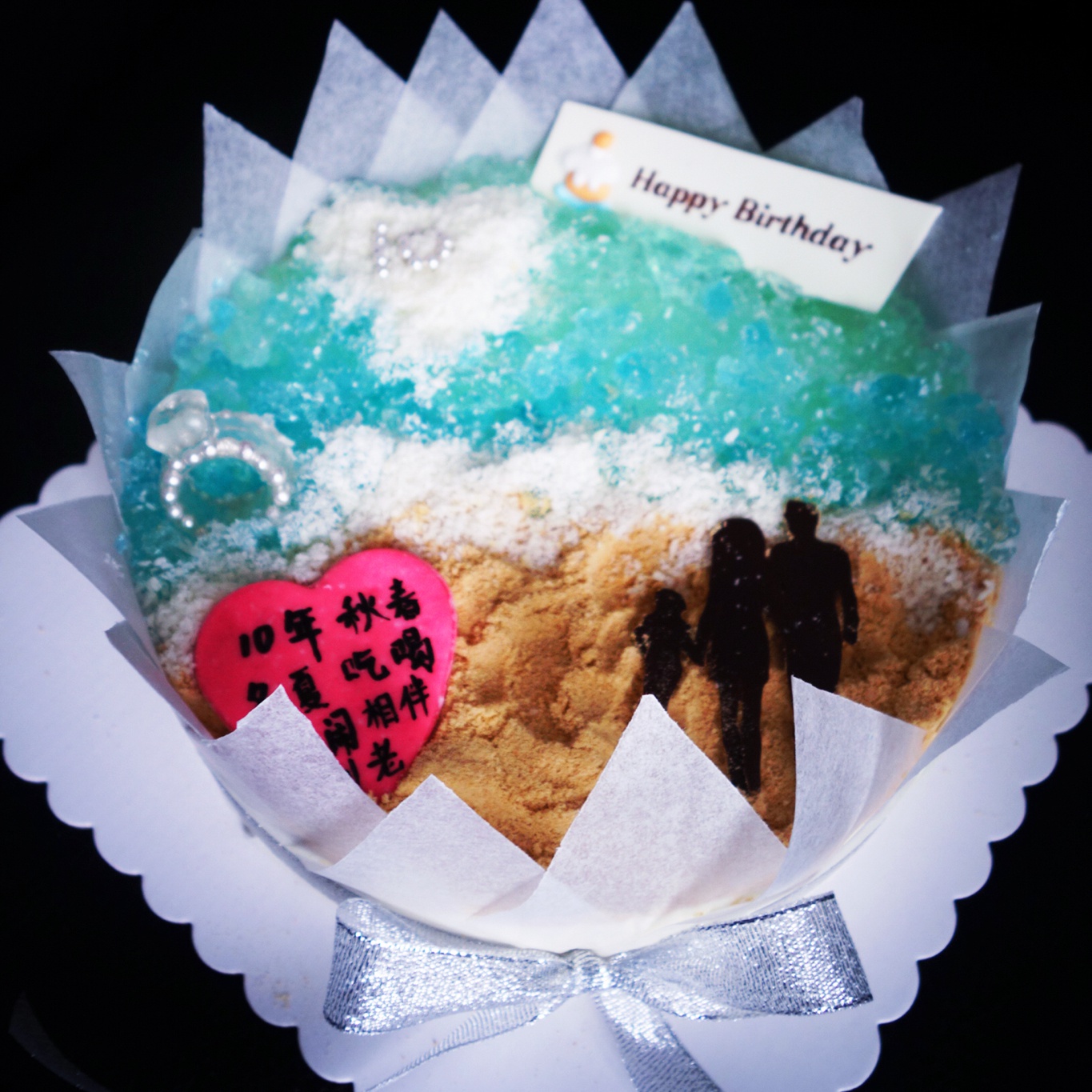 蛋糕覆盖式果冻外层