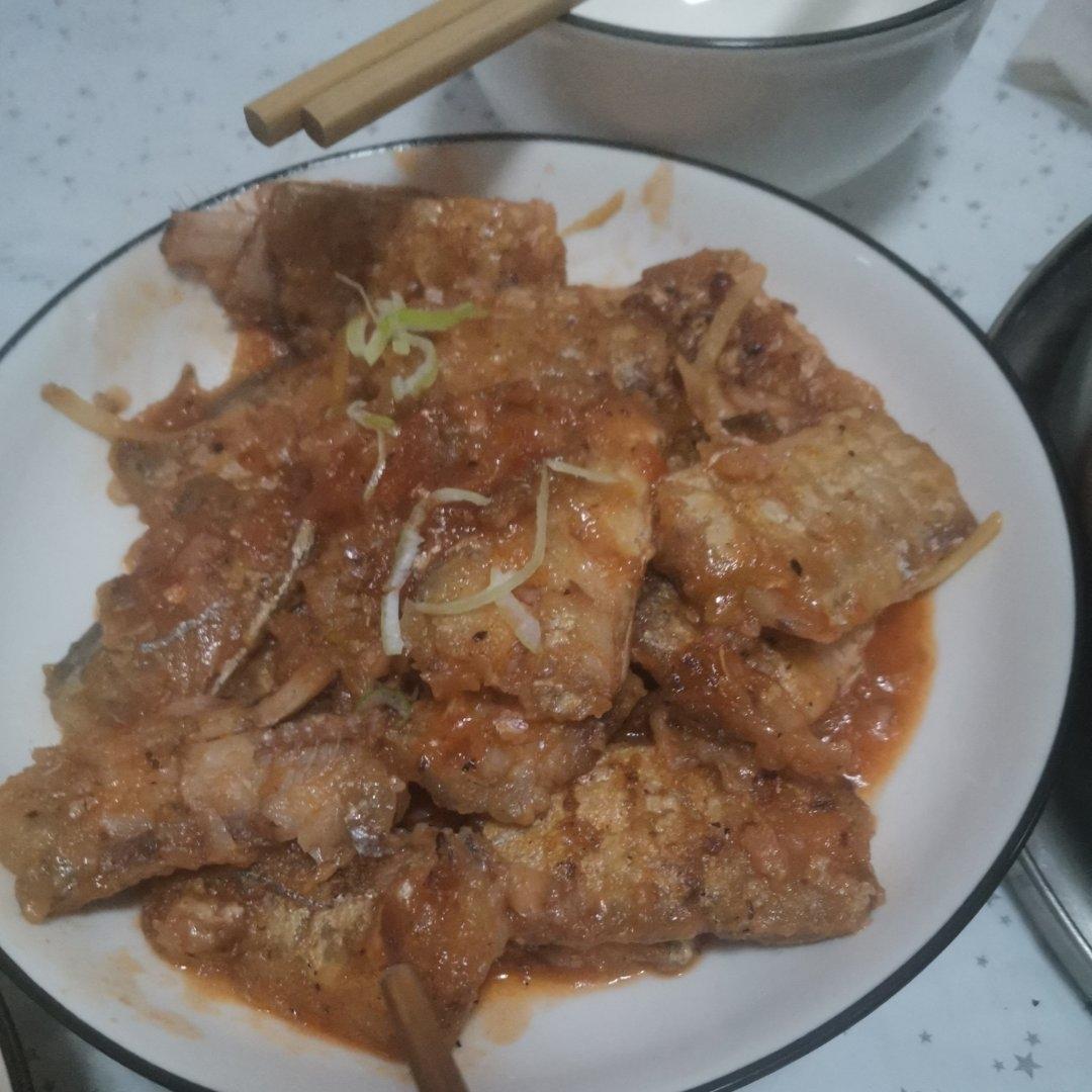 好吃到舔盘的糖醋带鱼