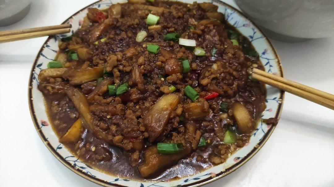 【不变色不油炸的肉末茄子】下饭神器