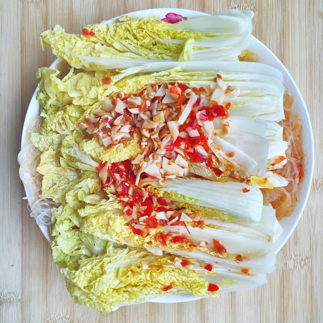 蒜蓉粉丝娃娃菜