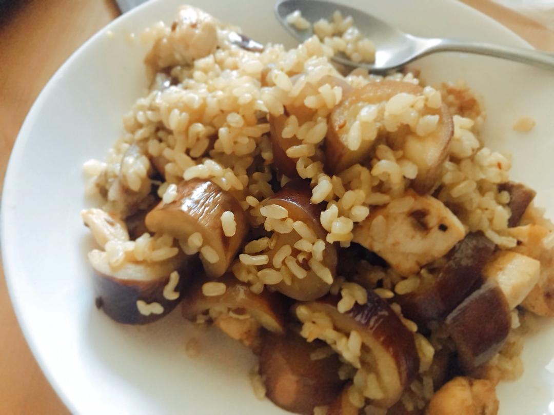 【健康三餐】鹰嘴豆鸡胸茄子饭