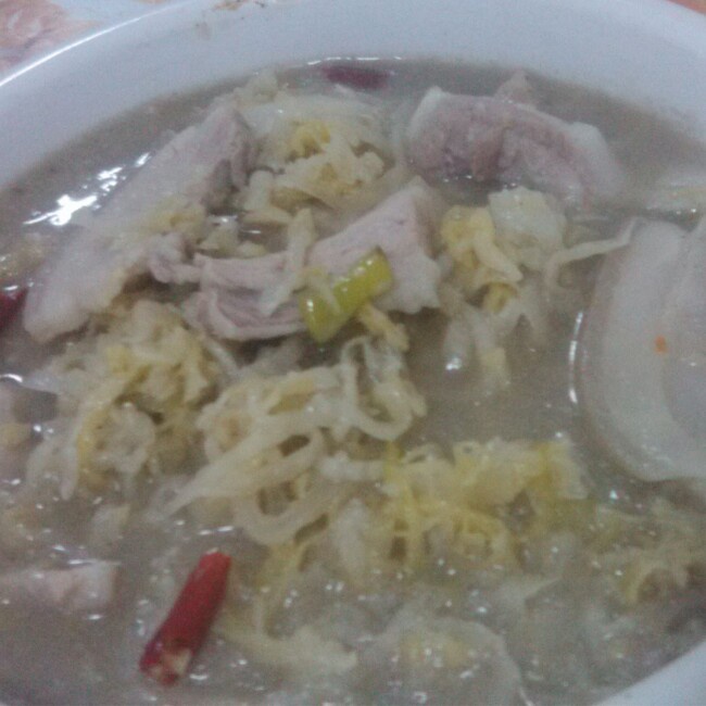 酸菜白肉