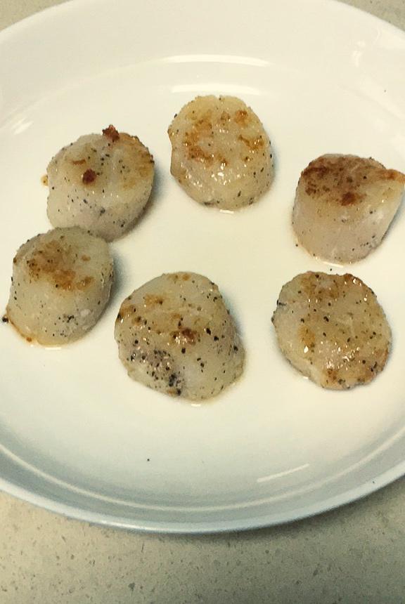香煎黄油贝柱