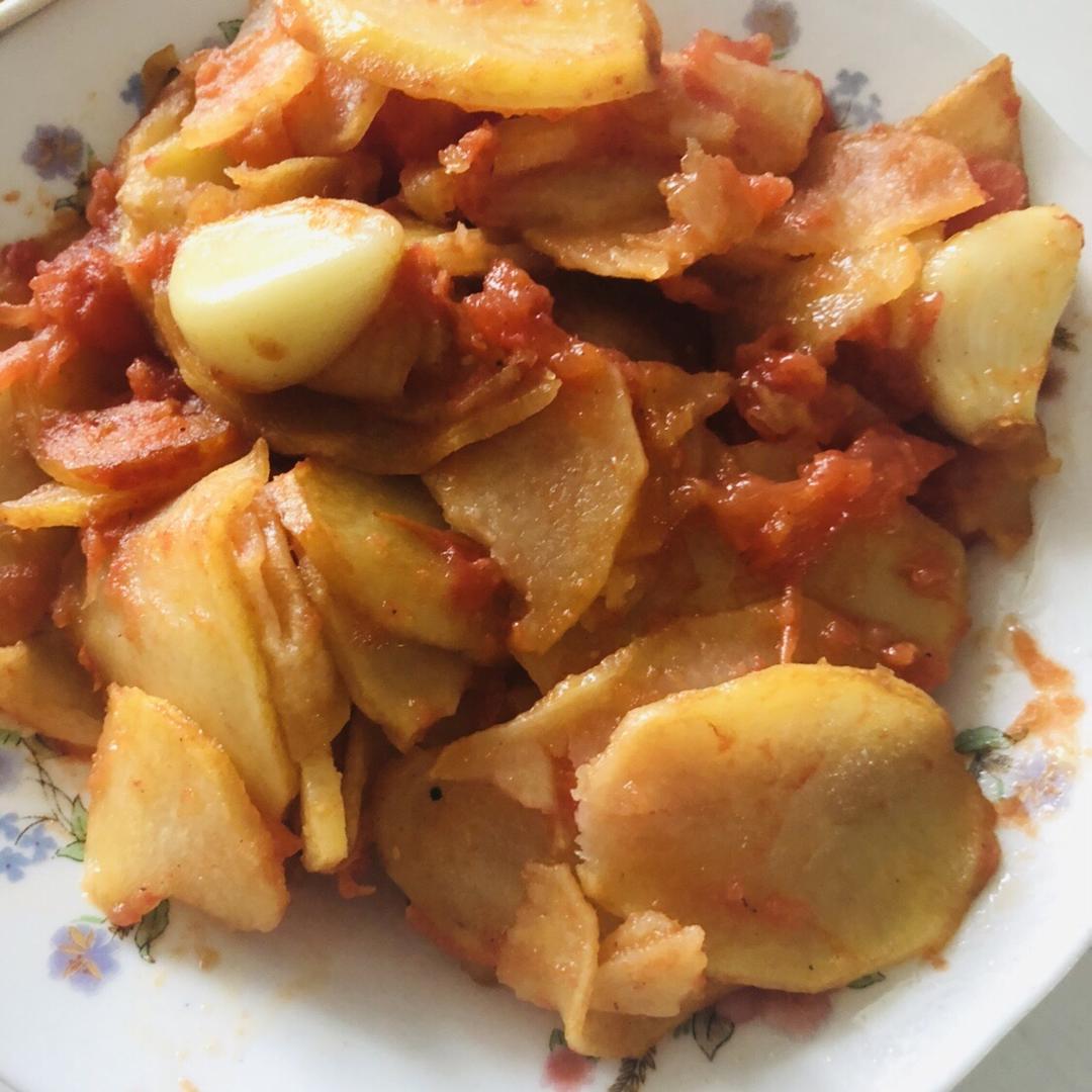 西红柿炒土豆
