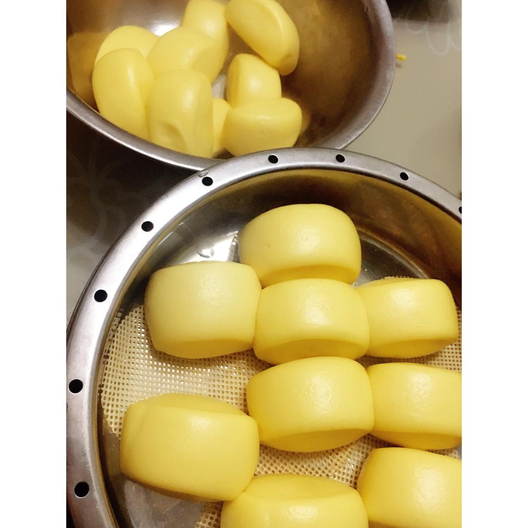 新手也可以--详解如何做出人见人爱、金黄的南瓜馒头