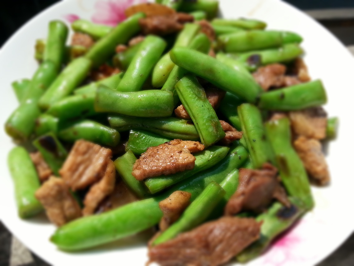 四季豆炒肉