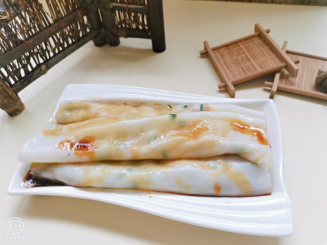 肠粉~~保证一次成功，超级简单的自制肠粉配方，软糯丝滑小白零失败