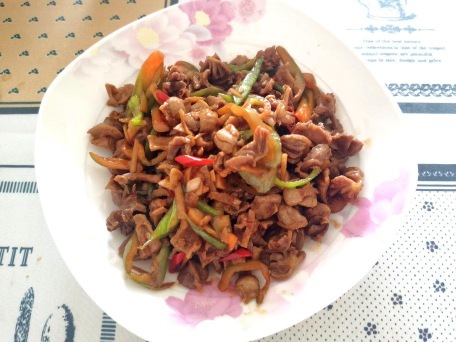 湖南口味香辣鸡胗