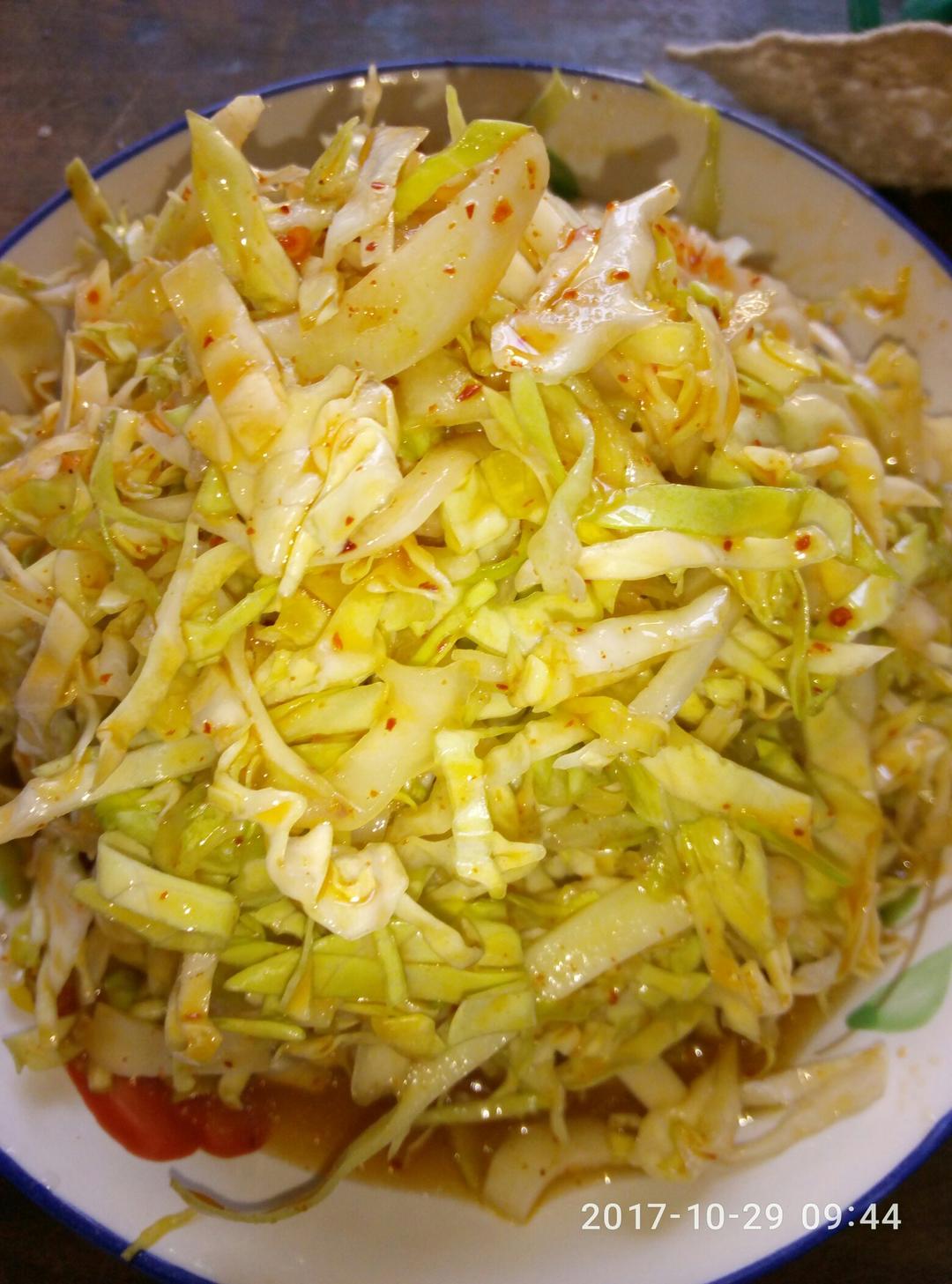 凉拌麻酱莲花白的全部作品