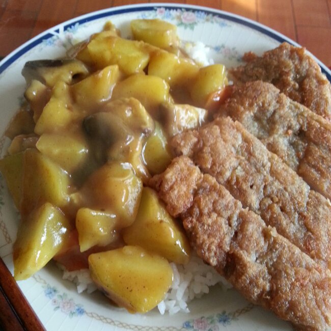 炸猪排咖喱饭
